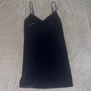 Hollister Blue Velvet Mini Dress